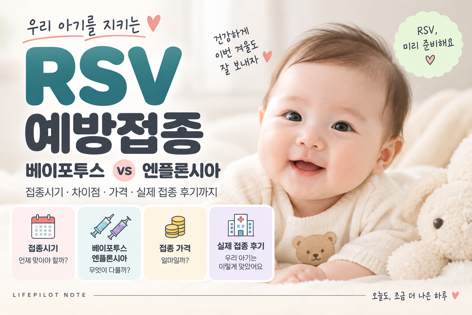 RSV 예방접종 베이포투스 엔플론시아 차이